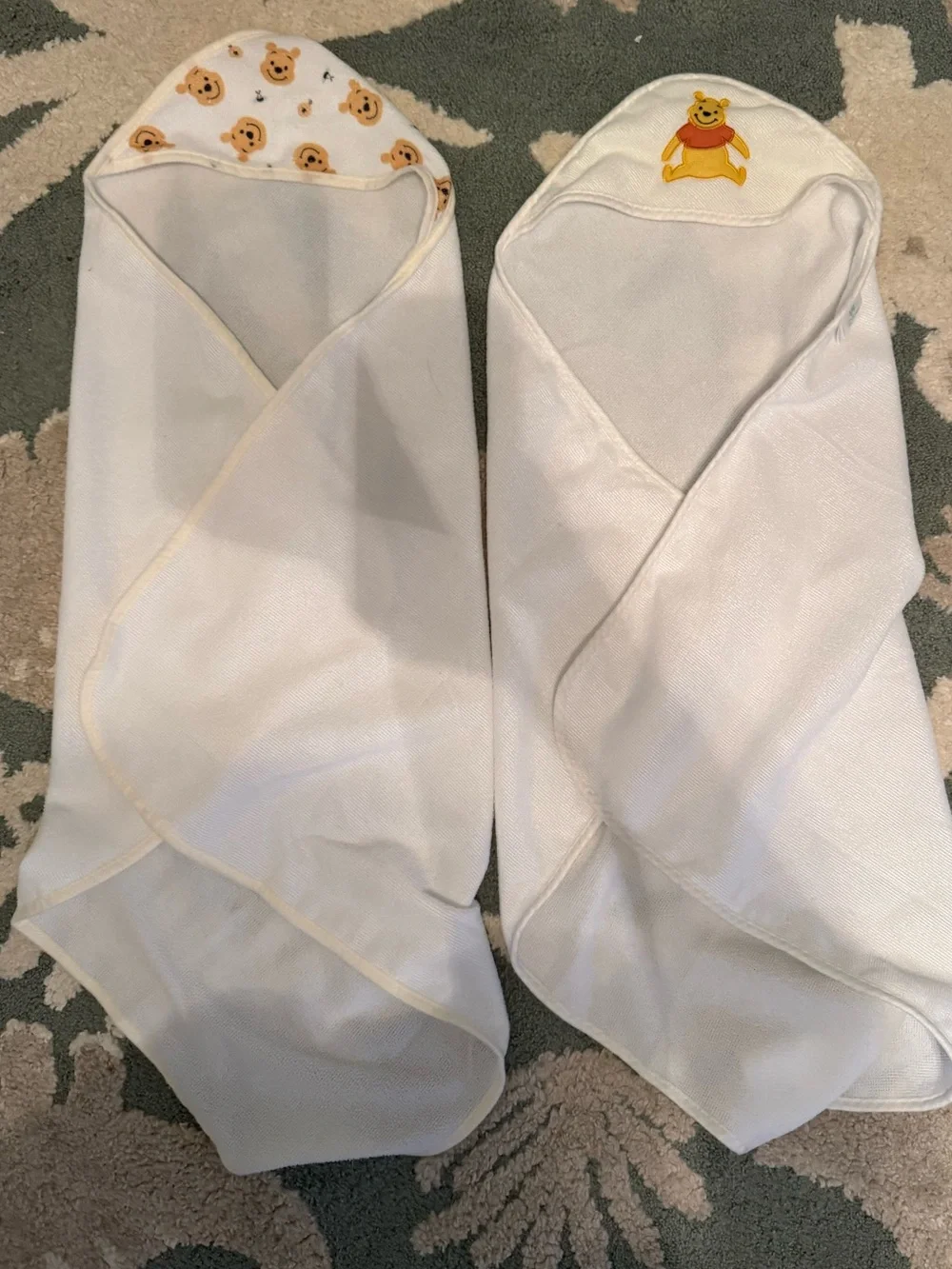 Winnie the Pooh Hooded Baby Towels Set